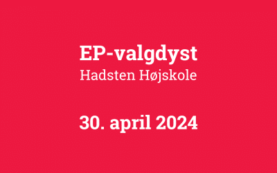 EP-valgdyst på Hadsten Højskole